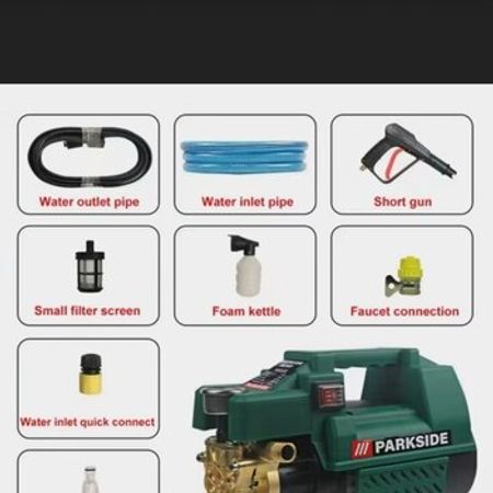 Su vuran aparat "Parkside 2400 vatt"