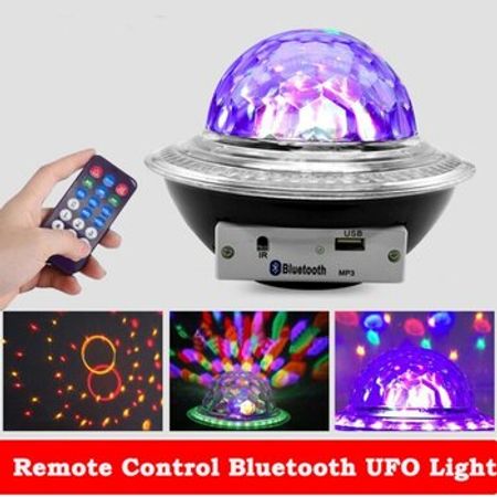 Musiqili sayrışan disko lampa