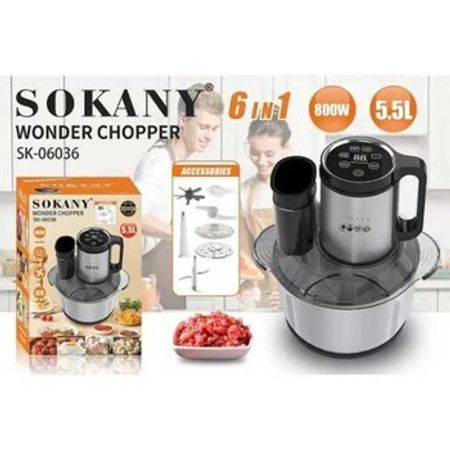 Elektrik mətbəx doğrayıcı Sokany 5.5 L – Digər – ucuztap.az