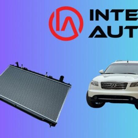 Infiniti FX35 su radiatoru