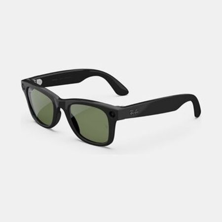 Eynək Rayban meta shiny black polar green