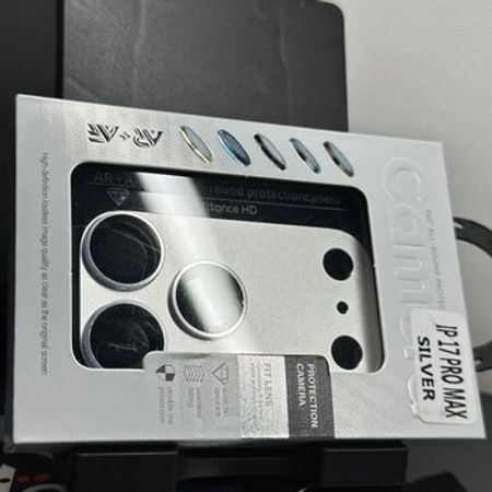 Apple iPhone 17 Pro üçün kamera qoruyucu silver