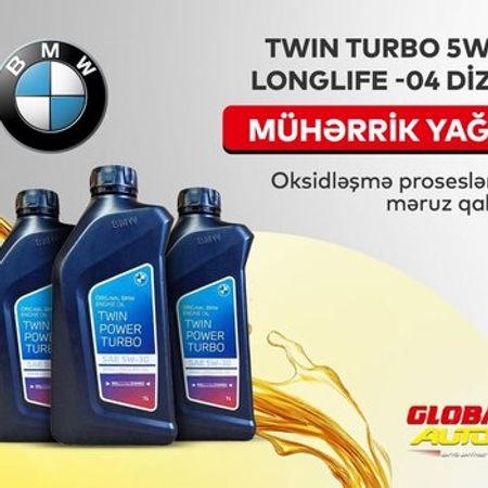 BMW Group 5W30 LL-04 1L mühərrik yağı – Ehtiyat hissələri – Bakı – ucuztap.az
