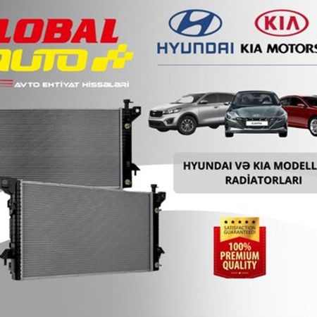 Hyundai, Kia modellərinin radiator sistemi 2020-2026 – Ehtiyat hissələri – Bakı – ucuztap.az
