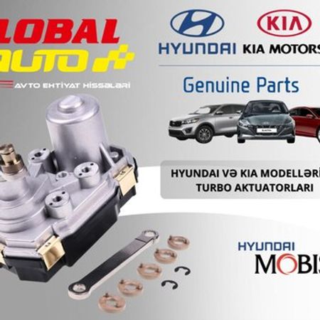 Hyundai, Kia modellərinin turbo aktuatorları – Ehtiyat hissələri – Bakı – ucuztap.az