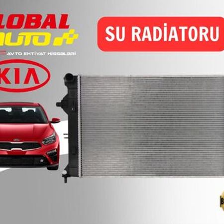"Kia Forte 2018-2023" su radiatoru
