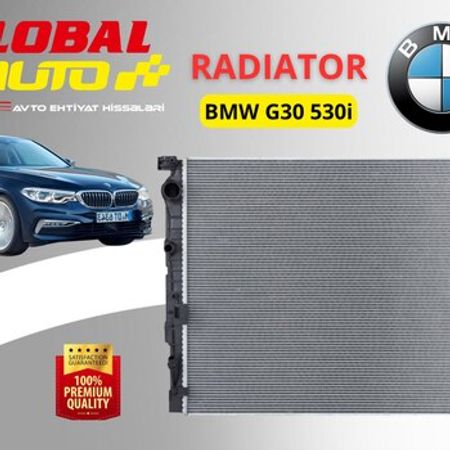 "BMW G30 530i" su radiatoru