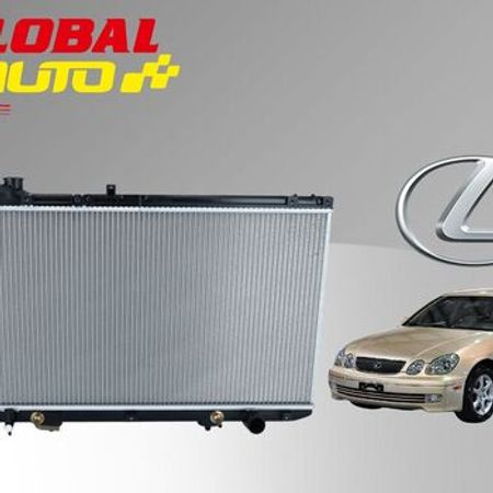 "Lexus GS300" su radiatoru