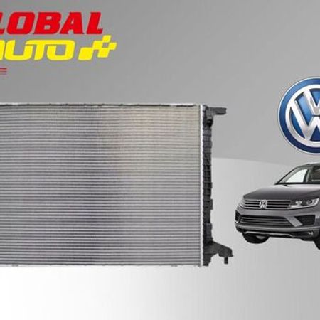 "Volkswagen Touareg" su radiatoru