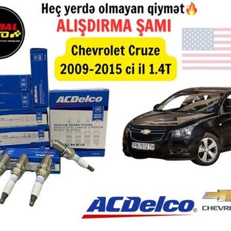 "CHEVROLET CRUZE" 1.4T alışdırma şamı