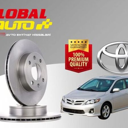 "Toyota Corolla 2007-2014" əyləc diski