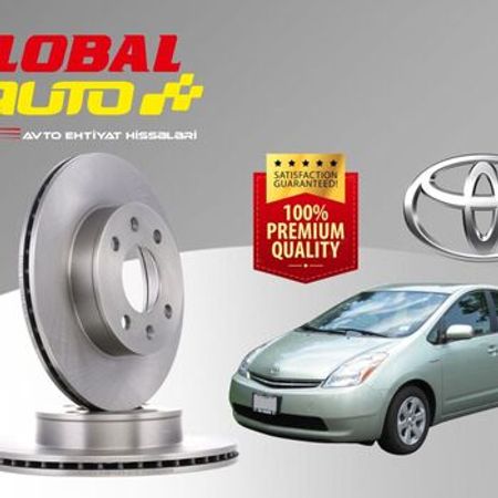 "Toyota Prius NHW20" əyləc diski