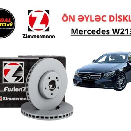 Mercedes E-class W213 ön əyləc diskləri (ZIMMERMANN) – Ehtiyat hissələri – ucuztap.az