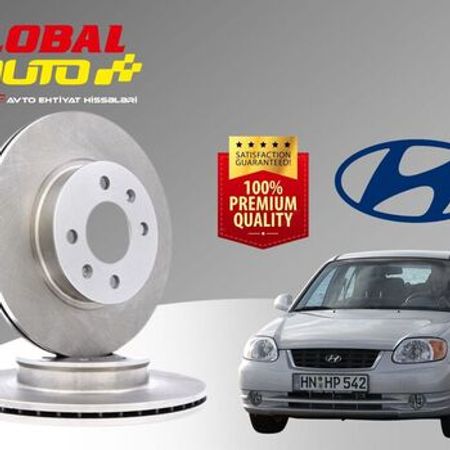"Hyundai Accent" 2000-2005 əyləc diski