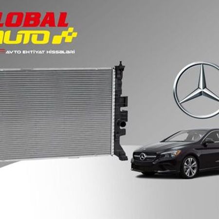 "Mercedes-Benz CLA200" su radiatoru