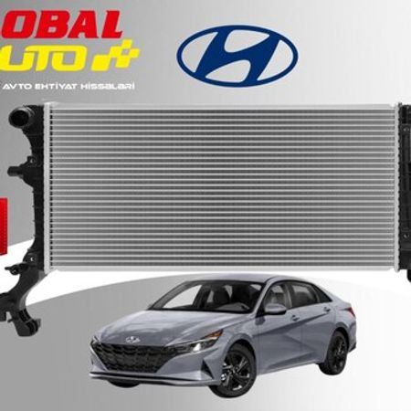 Hyundai Elantra 2021-2025 1.6 su radiatoru