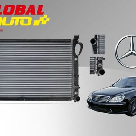 "Mercedes S-Class W220" su radiatoru