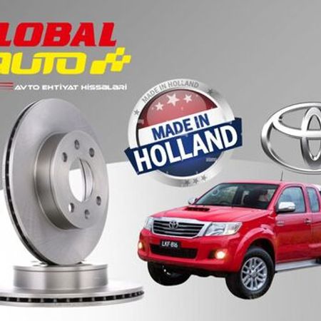 Toyota Hilux 2011-2015 əyləc diski – Ehtiyat hissələri – ucuztap.az