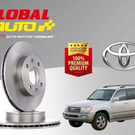 Toyota Land Cruiser J100 2002-2007 əyləc diski – Ehtiyat hissələri – ucuztap.az