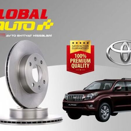 "Toyota Prado J150" əyləc diski