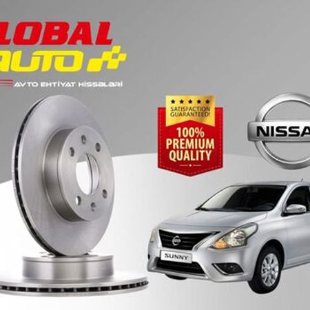 "Nissan Sunny 2014-2019" əyləc diski