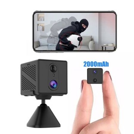 Wifi batareyalı kamera 12 gün enerji+64GB