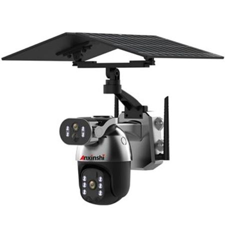 4G Sim kartlı Solar 360° FHD kamera 12MP/4K+64GB