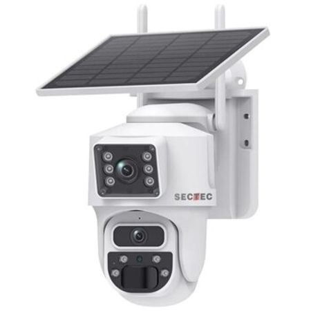 4G Sim kartlı Solar 360° FHD kamera 12MP/4K+64GB