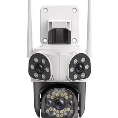 Wi-Fi PTZ kamera 360°FHD 12MP/4K+64GB