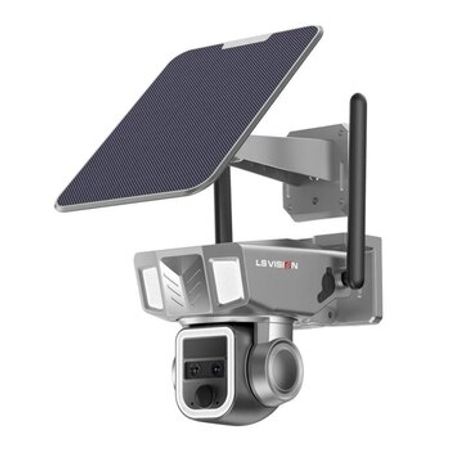 4G Sim kartlı Solar 360° FHD kamera 12MP/4K+64GB