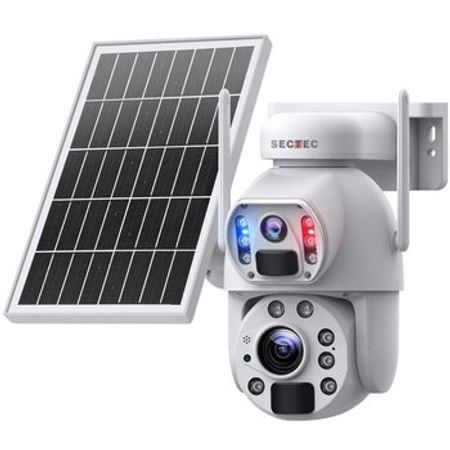 4G Sim kartlı Solar 360° FHD kamera 12MP/4K+64GB