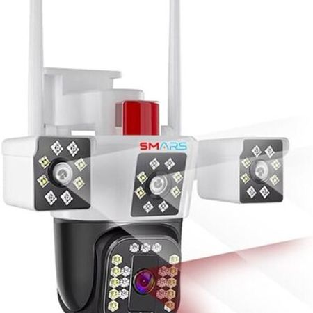 Wi-Fi PTZ kamera 360°FHD 12MP/4K+64GB