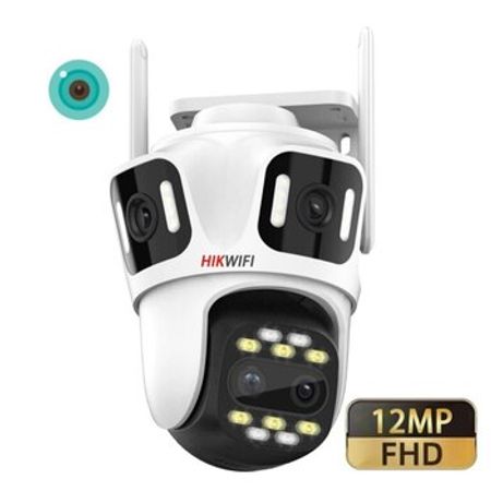 Wi-Fi PTZ kamera 360°FHD 8MP/4K+64GB