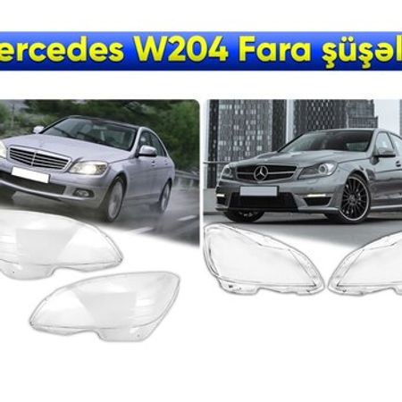 "Mercedes W204" fara şüşələri