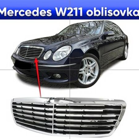 Mercedes W211 radiator barmaqlığı – Ehtiyat hissələri – ucuztap.az