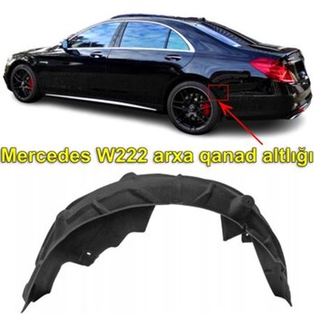 "Mercedes W222" arxa qanad altlığı
