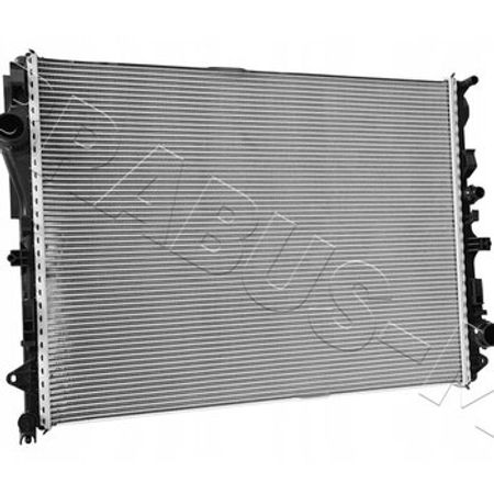 "Mercedes W222" su radiatoru