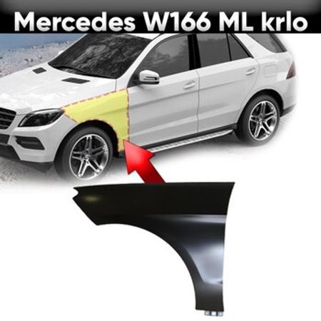 "Mercedes W166 ML" qanadı