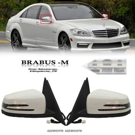 Mercedes S Class W221 yan güzgüləri – Ehtiyat hissələri – ucuztap.az