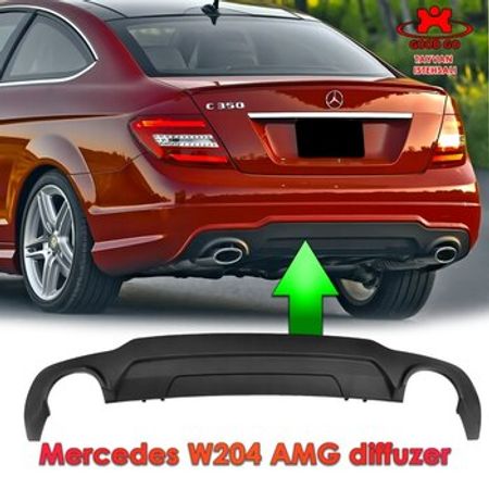 Mercedes W204 AMG diffuzeri – Ehtiyat hissələri – ucuztap.az