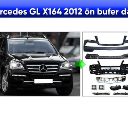 Mercedes GL X164 2012 ön bufer dəsti – Ehtiyat hissələri – ucuztap.az