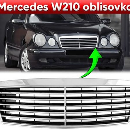 "Mercedes W210" radiator barmaqlığı