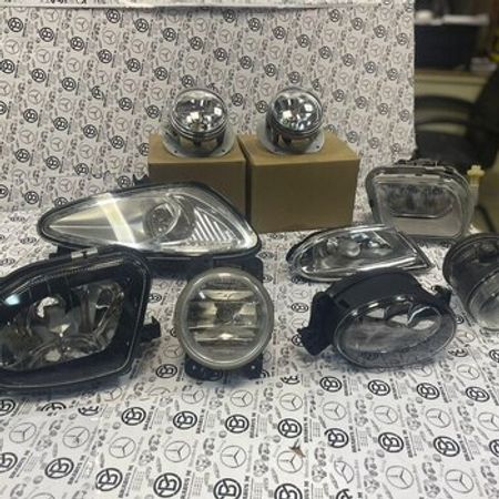 "Mercedes" duman işıqları