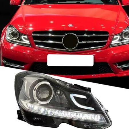 "Mercedes W204" ksenon faraları