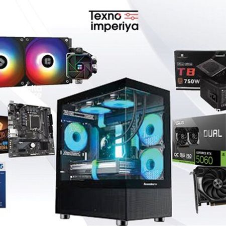 Masaüstü kompüter i5-14400f / ASUS DUAL RTX 5060 8GB