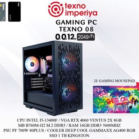 Gaming PС TEXNO 08 – Masaüstü kompüterlər – ucuztap.az