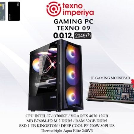 Gaming PC TEXNO 09 – Masaüstü kompüterlər – ucuztap.az