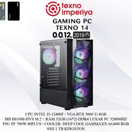 Gaming PC TEXNO 14 – Masaüstü kompüterlər – ucuztap.az