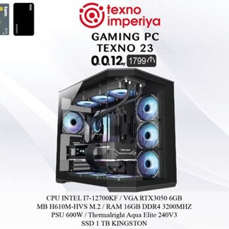 Gaming PC TEXNO 23 – Masaüstü kompüterlər – ucuztap.az