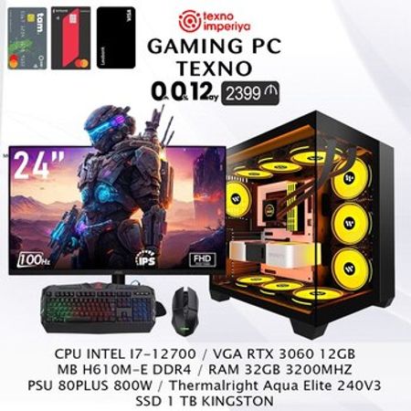 Gaming PC TEXNO – Masaüstü kompüterlər – ucuztap.az